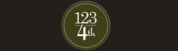 123 4th Apartments Logo - Downtown Olympia Apartments